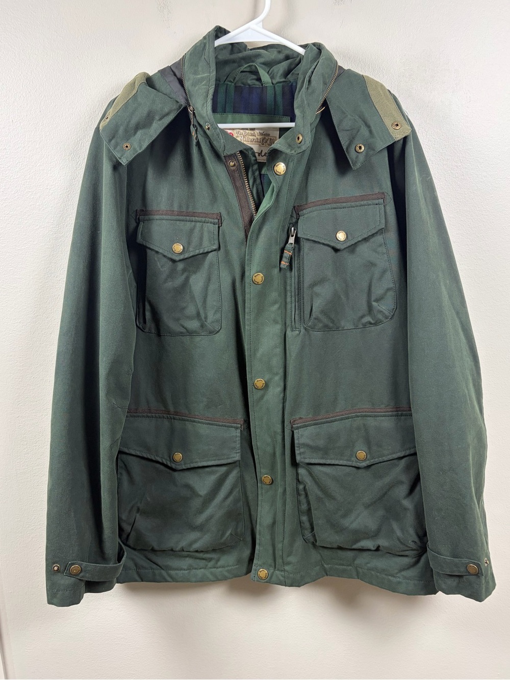 British Millerain for Boden Field Jacket Green Large